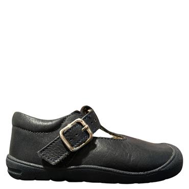 STARTRITE GIRLS T STRAP SHOE - NAVY